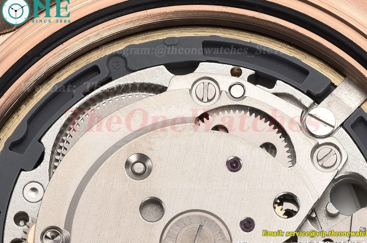 RG GDF 40mm Daydate Dial MY8215 Gold Rose RG 0205